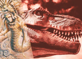 Existiria uma conexão entre os Dinossauros e os Deuses Serpentes?